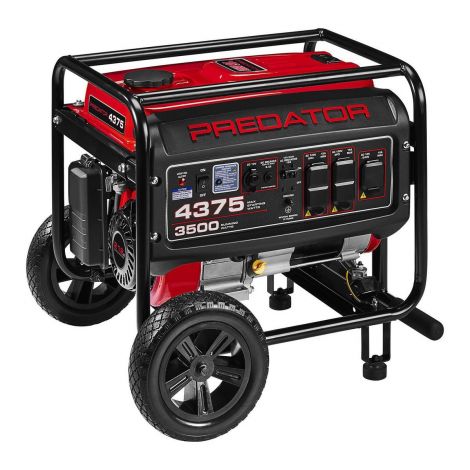 4375 Watt Gas Powered Portable Generator With CO SECURE Technology, CARB (sku SPG)