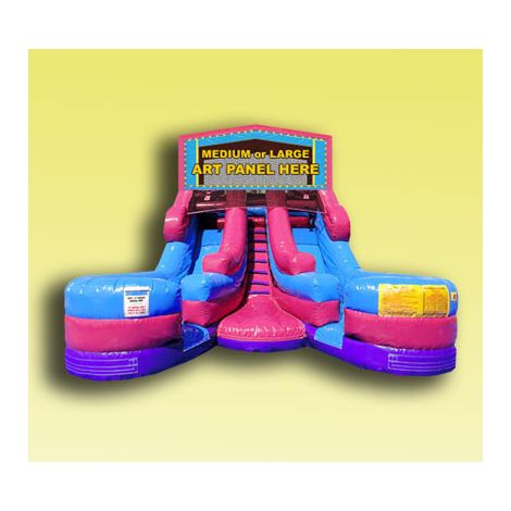 Dream Module Double Slide Jumper for rent in San Diego