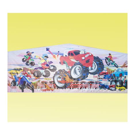 Motocross Module jumper art banner in San Diego