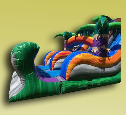 Double Lane Paradise Combo Jumper Rental in San Diego